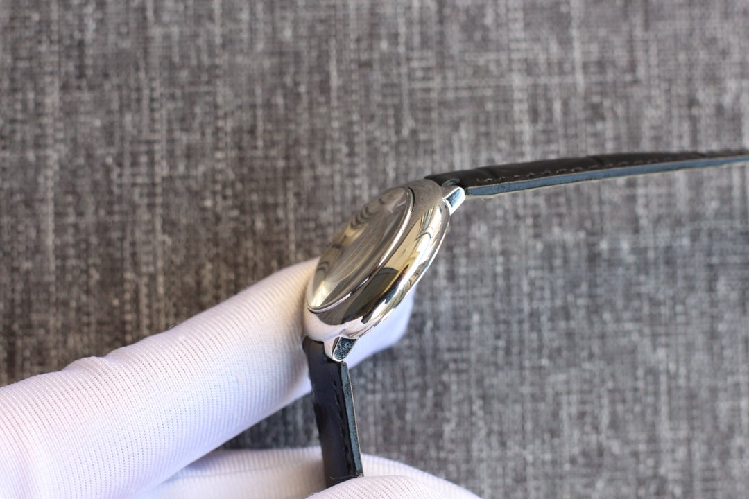 BALLON BLEU 28MM QUARTZ BLACK LEATHER