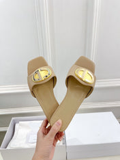 CD FOREVER HEELED 1.5CM BEIGE