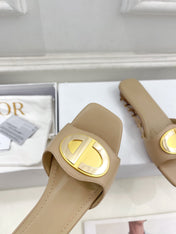 CD FOREVER HEELED 1.5CM BEIGE