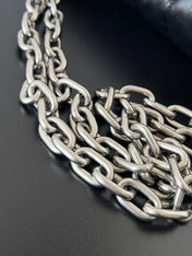 MONACO BAG 43 IN BLACK QUILTED THIN CALFSKIN SILVER HARDWARE