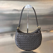 MEDIUM GEMELLI 36 CHOCOLATE LAMBSKIN