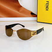 BAGUETTE CHUNKY SUNGLASSES FE40159U IN METAL AND ACETATE