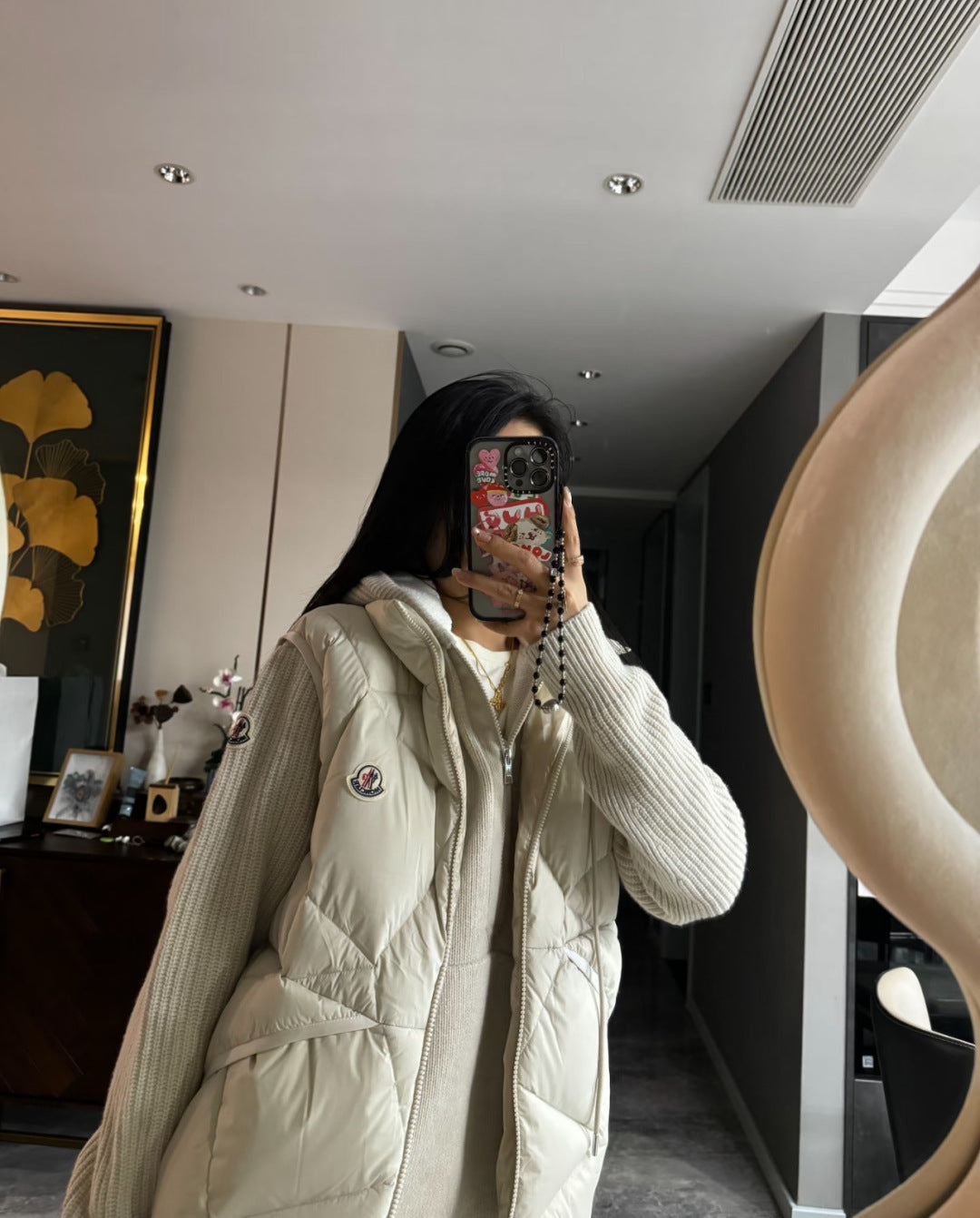 MONCLER 25S SLEEVELESS JACKET 462