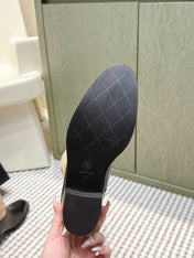 CHANEL 25S KNEE-HIGH BOOTS IN TAN BROWN SUEDE MIX BLACK CALFSKIN