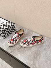 VALENTINO 25S GARAVANI X VANS SNEAKERS IN MULTICOLOR CANVAS