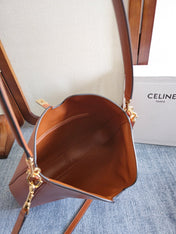 MEDIUM CAMILLE 16 SOFT BAG 36 BURNT SIENNA IN SMOOTH CALFSKIN