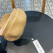 BAKER BOY CAP IN TORTILLA BROWN CALFSKIN 419447