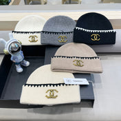 BEANIE HAT IN COAL GRAY WOOL 419780