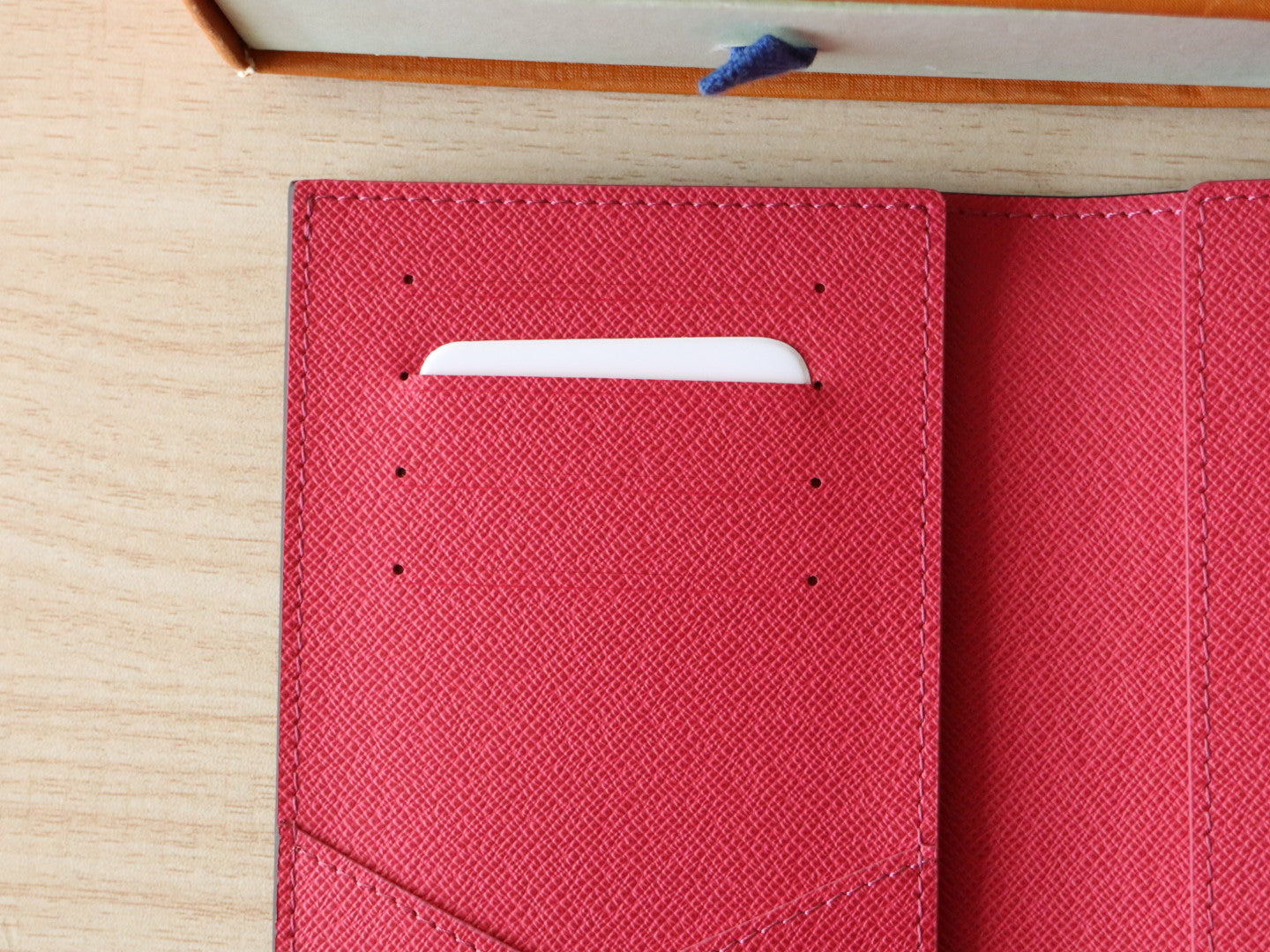 DOLL PASSPORT WALLET IN CHOCOLATE BROWN MONOGRAM CALFSKIN