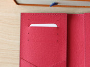 DOLL PASSPORT WALLET IN CHOCOLATE BROWN MONOGRAM CALFSKIN