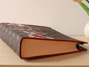 TOILETRY POUCH 25 CM BAG IN BROWN MONOGRAM CALFSKIN WITH STICKER