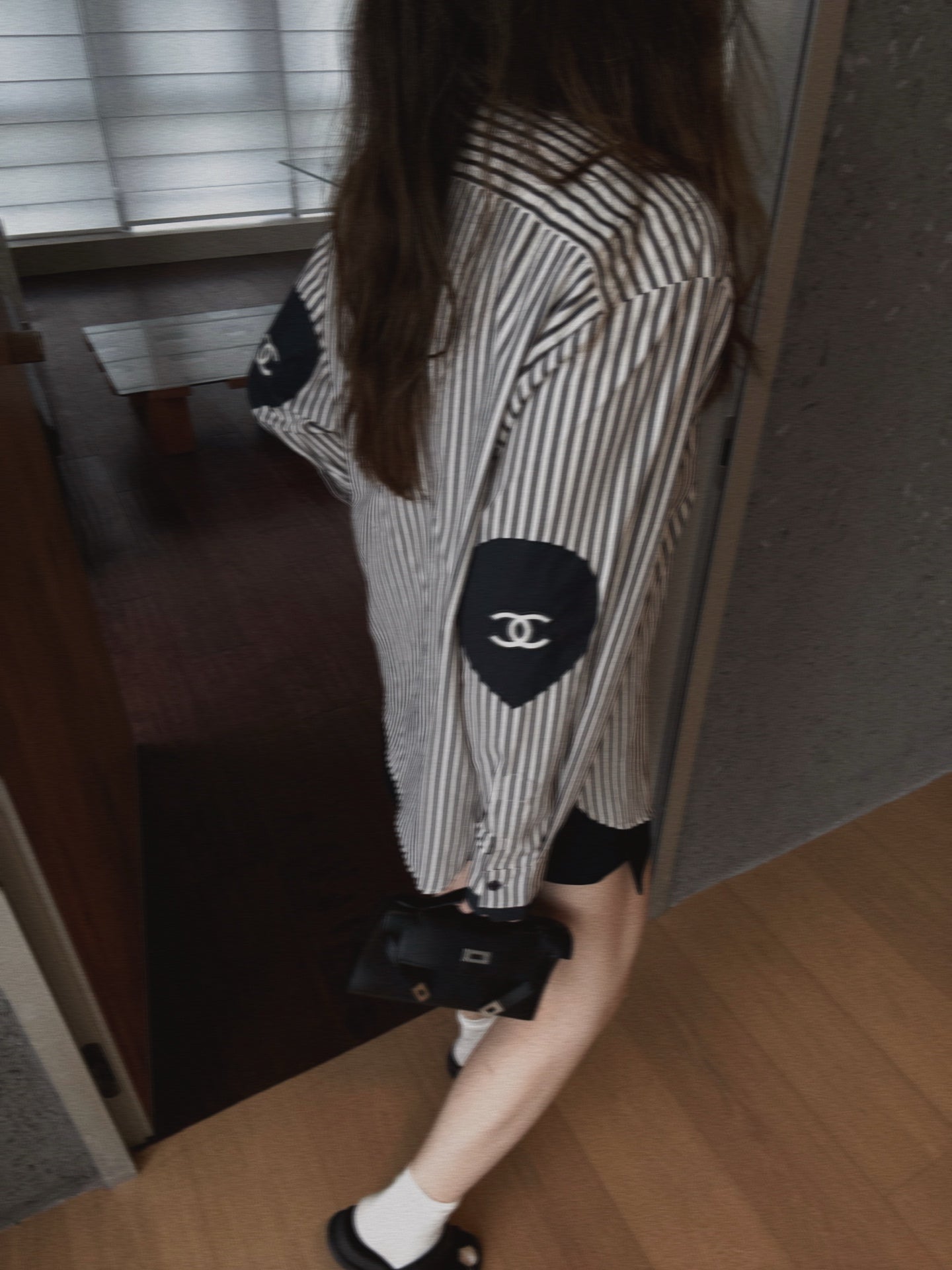 CHANEL 25S STRIPED SHIRT STYLE 103
