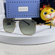 SQUARE FRAME SUNGLASSES 563175 IN METAL