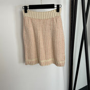 CHANEL 26S KNITTED MINI SKIRT 845