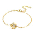 Exquisite Golden Sun Bracelet Chain Link
