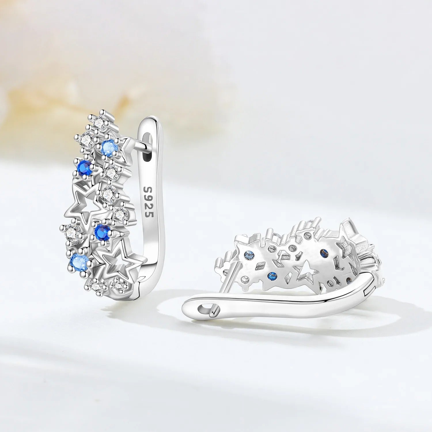 Blue Star River Earrings Women